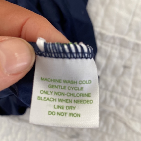 Garnet Hill swimshirt coverup M navy - Picture 10 of 10